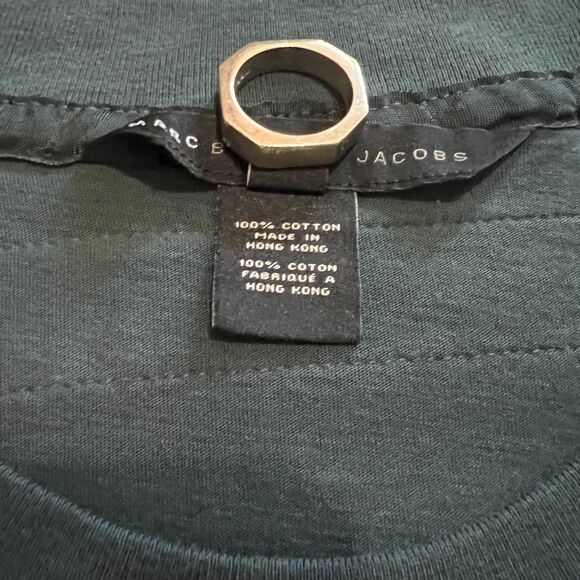 Marc by Marc Jacobs Strappy Long Sleeve Shirt L - Picture 4 of 8